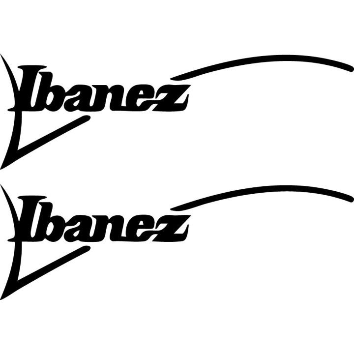 Ibanez Guitar Stickers – RG JEM S-Series Decals (2-Pack)