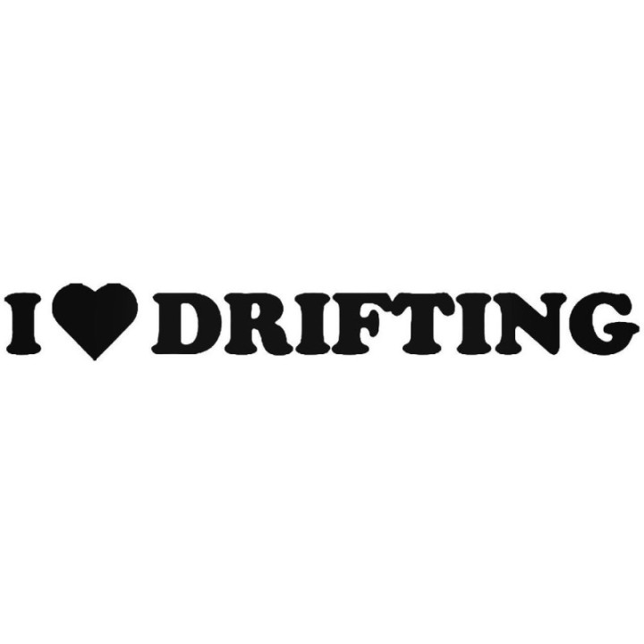 Buy I Love Drifting Jdm Japanese 1 Vinyl Decal Sticker Online