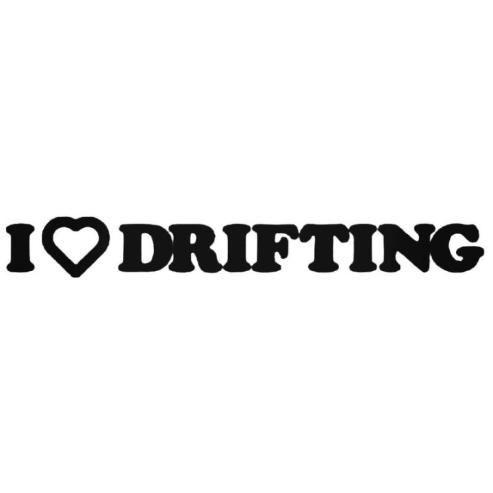 Buy I Love Drifting Jdm Japanese 2 Decal Sticker Online