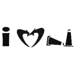 Buy I Love Drifting Pylonen Decal Sticker Online