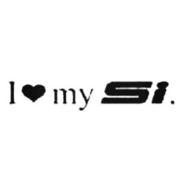 Buy I Love My Si Decal Sticker Online