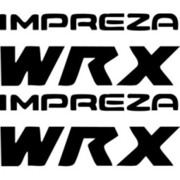 Subaru Impreza WRX Stickers – STI Rally Turbo Decals (2-Pack)