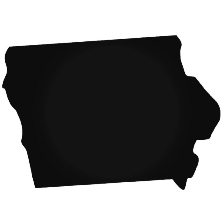 Buy Iowa Home State Decal Sticker Online
