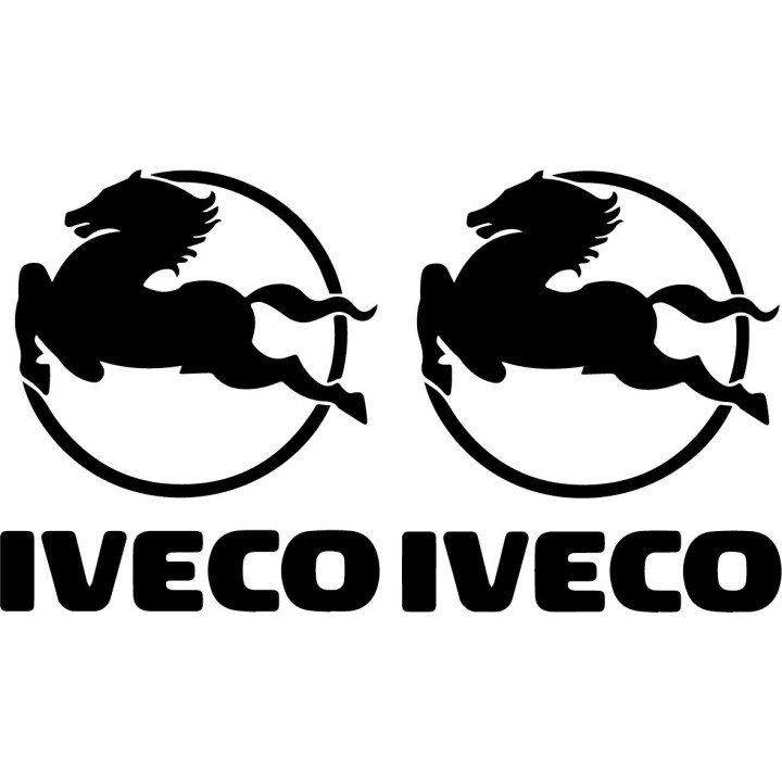 Iveco Stickers – Daily Stralis Eurocargo Truck Van Decals (2-Pack)
