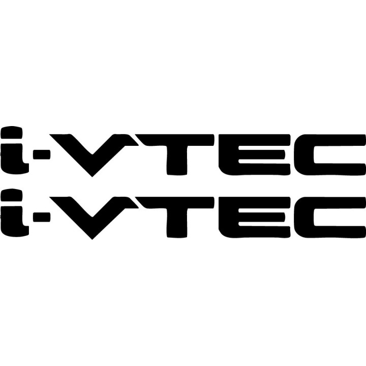 i-VTEC Stickers – Honda DOHC Engine Decals (2-Pack)