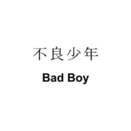 Japanese Kanji Bad Boy Stickers – 不良少年 Decals (2-Pack)