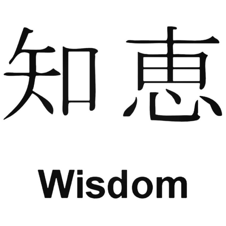 Japanese Kanji Wisdom Stickers – Symbol Decals (2-Pack)