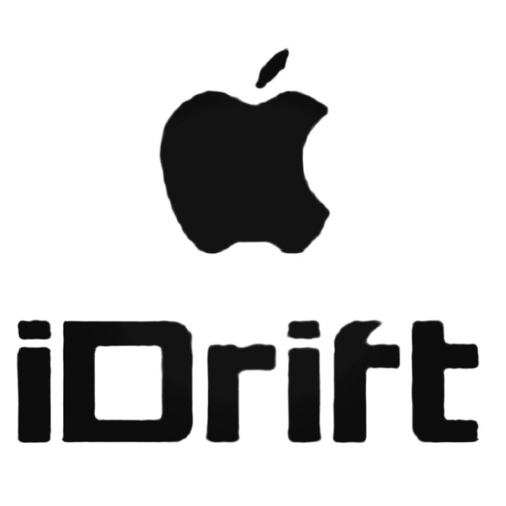 Buy Jdm I Drift Apple Decal Sticker Online