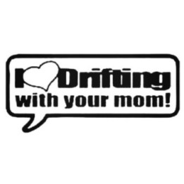 Buy Jdm I Love Drifting Sprechblase Decal Sticker Online