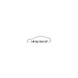 Buy Jdm I Love My Civic Qp Decal Sticker Online