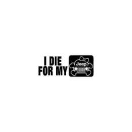 Buy Jeep I For My Jeep Female Skull Vinyl Decal Sticker Online