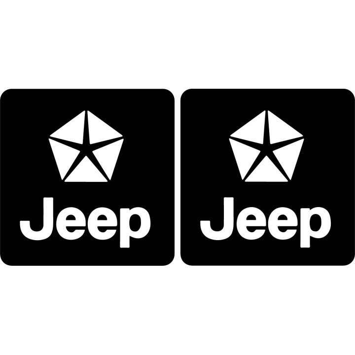 Buy Jeep Logo Vinyl Decal Sticker 1 Online