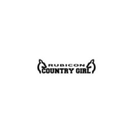 Buy Jeep Rubicon Country Girl Vinyl Decal Sticker Online
