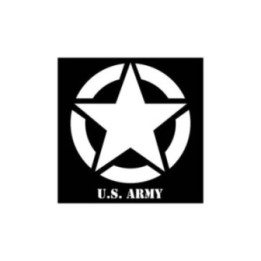 Buy Jeep Us Army Contour Vinyl Decal Sticker Online