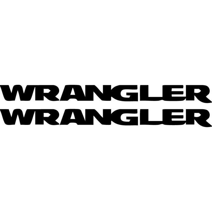 Jeep Wrangler Stickers – YJ TJ JK JL Off-Road Decals (2-Pack)