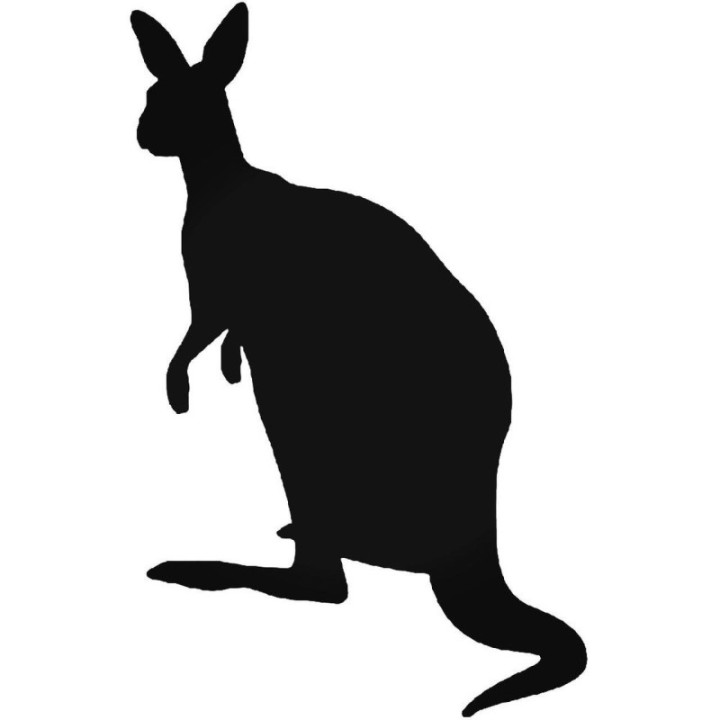 Buy Kangaroo 1 Vinyl Decal Sticker Online