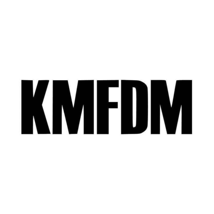 KMFDM Stickers – Industrial Rock EBM Decals (2-Pack)