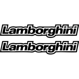 Lamborghini Stickers – Huracán Urus Aventador Supercar Decals (2-Pack)