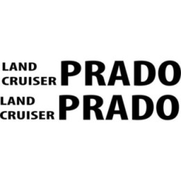 Land Cruiser Prado Stickers – 90 120 150 Series Overland Decals (2-Pack)