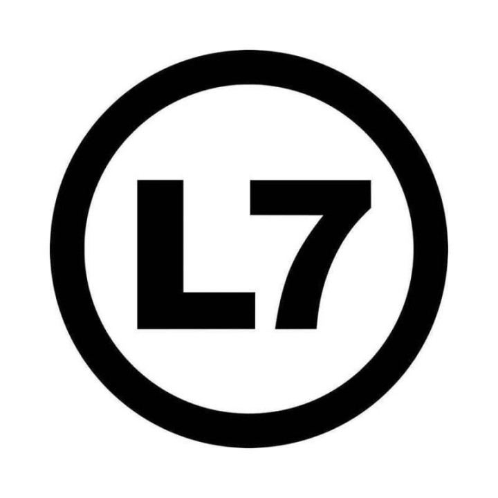 L7 Stickers – Bricks Are Heavy Grunge Rock Decals (2-Pack)