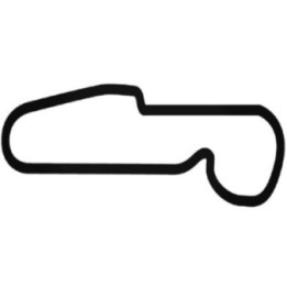 Buy Leipzig Porsche Testing Centre B Circuit Vinyl Decal Sticker Online