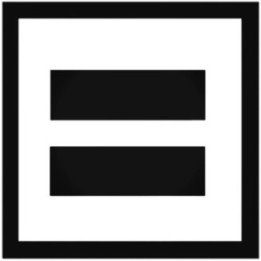 Equality Symbol Stickers – LGBT Human Rights Decals (2-Pack)