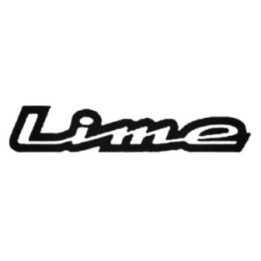Lime Script Stickers – Word Decal Laptop Bottle (2-Pack)