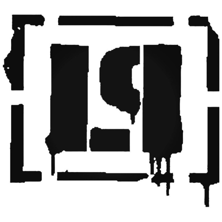 Linkin Park Stickers – LP Logo Hybrid Theory Decals (2-Pack)