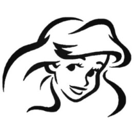 Little Mermaid Ariel Stickers – Disney Decals (2-Pack)