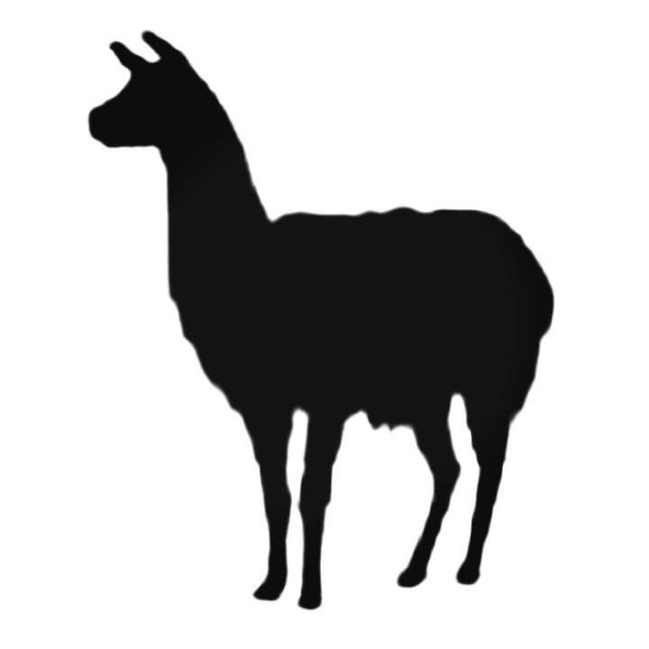 Buy Llama Decal Sticker Online