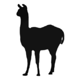 Buy Llama Facing Left Decal Sticker Online