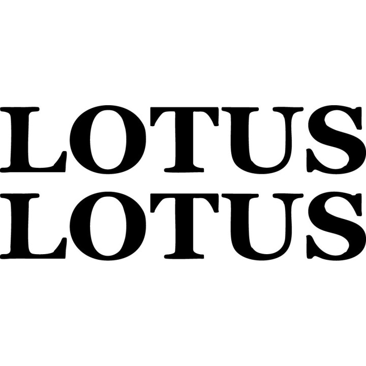 Lotus Cars Stickers – Elise Exige Emira British Sports Car Decals (2-Pack)