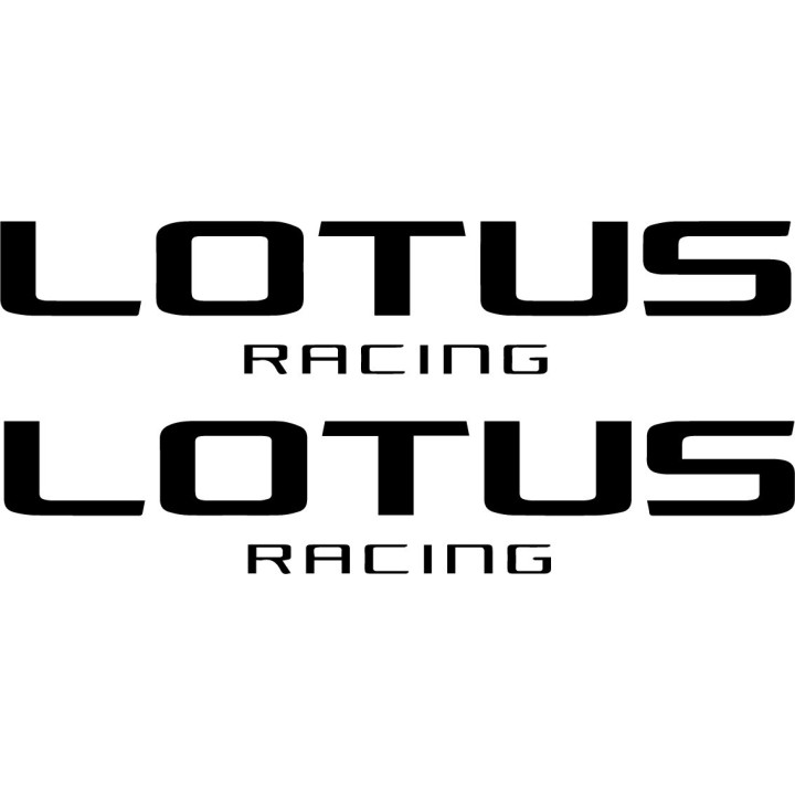 Lotus Racing Stickers – Elise Exige Evora F1 Motorsport Decals (2-Pack)