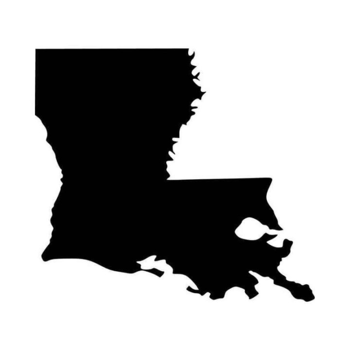 Buy Louisiana La State Vinyl Decal Sticker Online