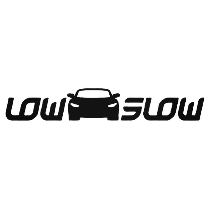 Buy Low And Slow Jdm Japanese 5 Decal Sticker Online