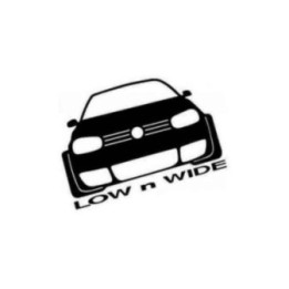 Buy Low And Wide Jdm Japanese 2 Decal Sticker Online