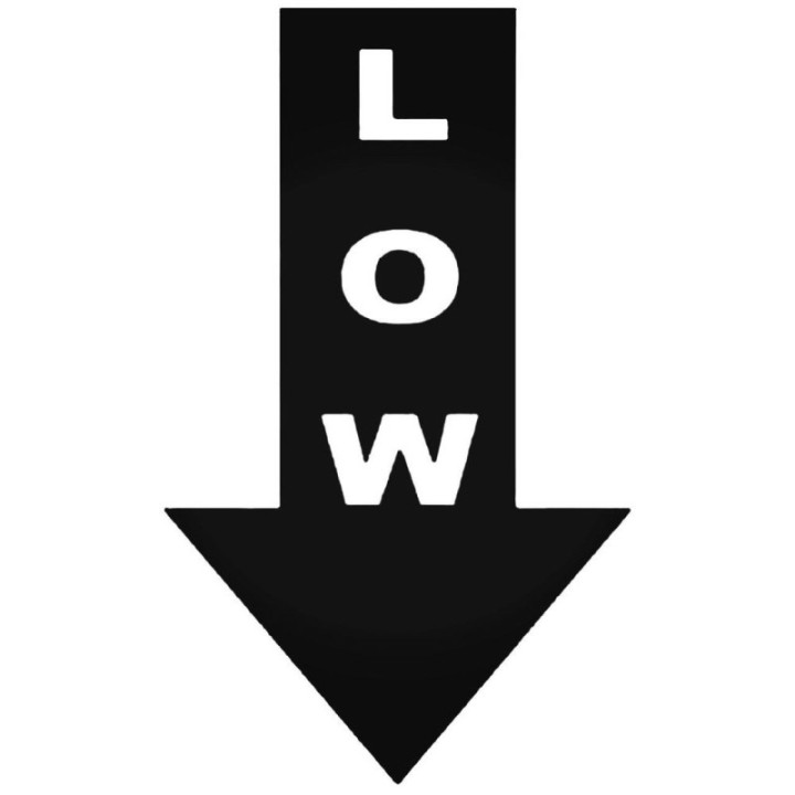 Buy Low Arrow Jdm Japanese 1 Decal Sticker Online
