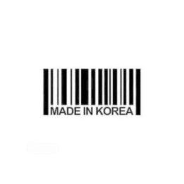 Buy Made In Korea Barcode Decal Sticker Online