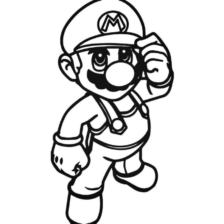 Super Mario Stickers – Nintendo Gaming Decals (2-Pack)