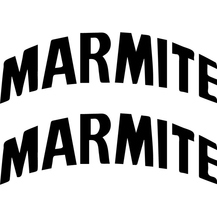 Marmite Stickers – Love It or Hate It Decals (2-Pack)