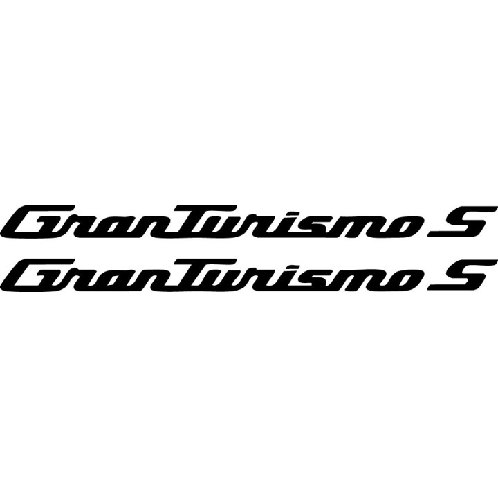 Maserati GranTurismo S Stickers – Quattroporte Decals (2-Pack)