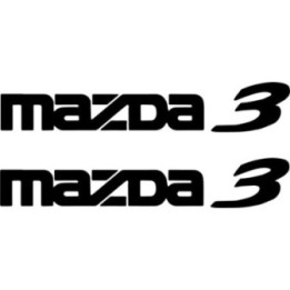 Buy Mazda 3 Decal Sticker Online