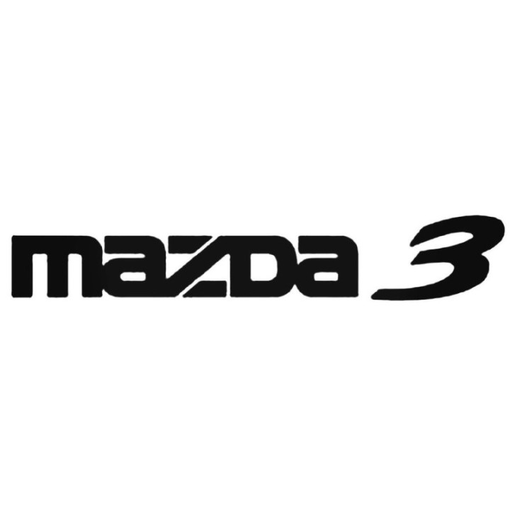 Buy Mazda 3 Decal Sticker 1 Online