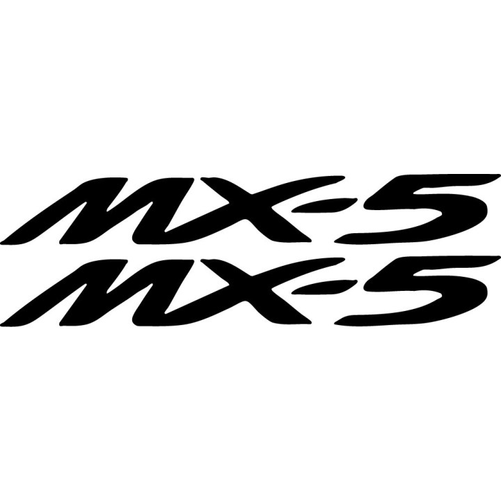 Mazda MX-5 Stickers – NA NB NC ND Miata Decals (2-Pack)