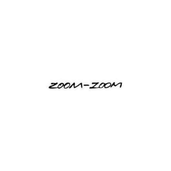 Buy Mazda Zoom Zoom Decal Sticker Online