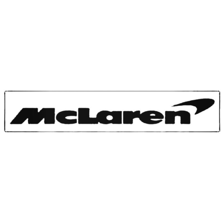 Buy Mclaren Windshield Decal Sticker Online