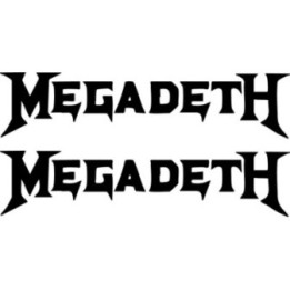 Megadeth Stickers – Peace Sells Rust in Peace (2-Pack)