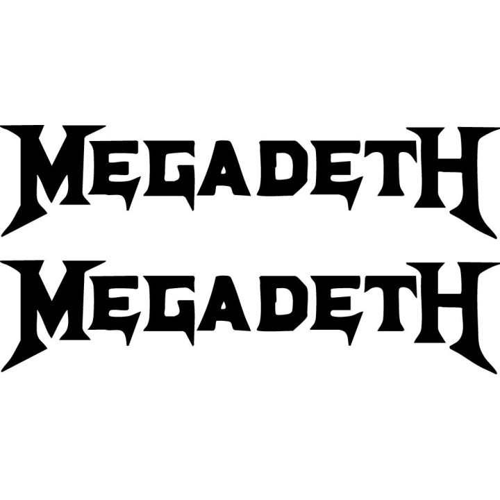 Megadeth Stickers – Peace Sells Rust in Peace (2-Pack)
