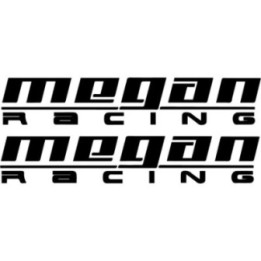 Megan Racing Stickers – Coilover Suspension JDM Performance Decals (2-Pack)