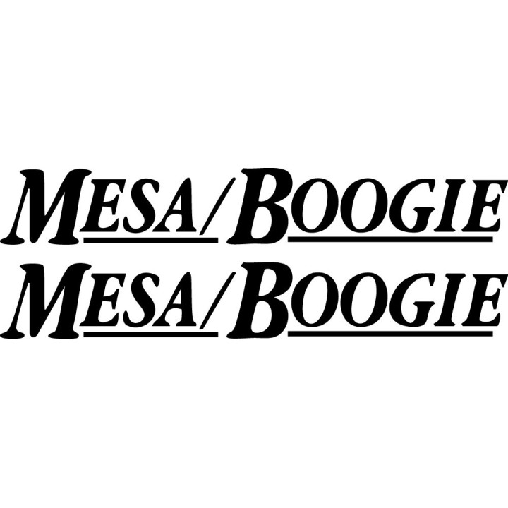 Mesa Boogie Stickers – Dual Rectifier Mark V Decals (2-Pack)